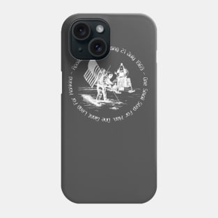 Apollo 11 Moon Landing Phone Case