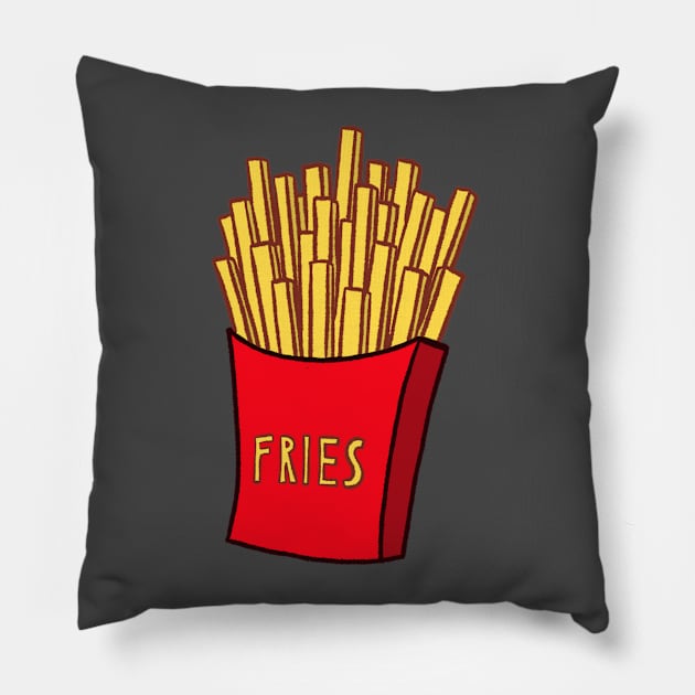 Fries Pillow by Sketchy