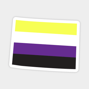 Colorado Non-Binary Pride Magnet