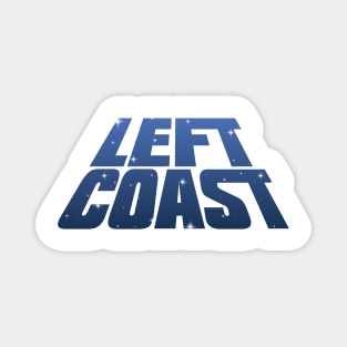 Left Coast in Space Magnet