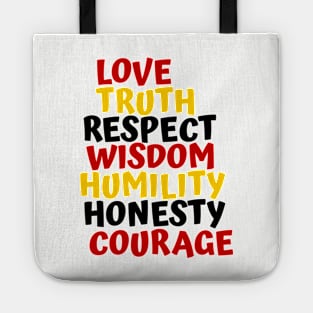 Seven Teachings WAWEZHI CANADA Tote