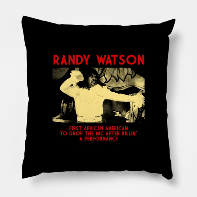 Quotes Randy Watson Classic Pillow by demarsi anarsak