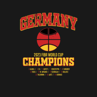 Germany Fiba World Cup Champions T-Shirt