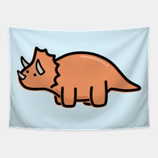 Cute Triceratops Tapestry