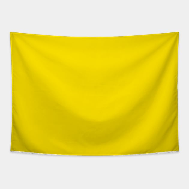 Butter Yellow, Solid Yellow Tapestry by Gsallicat