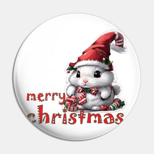 christmas cute bunny Pin