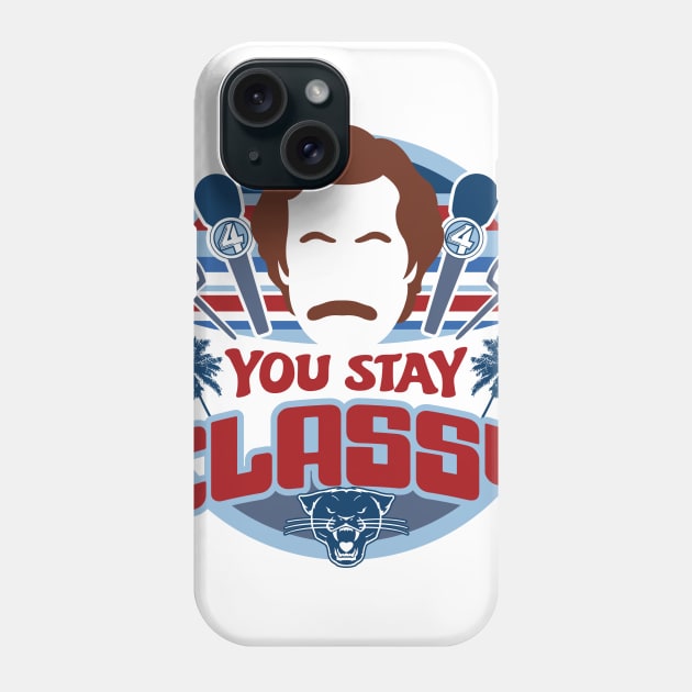 Stay Classy Phone Case by DesignWise