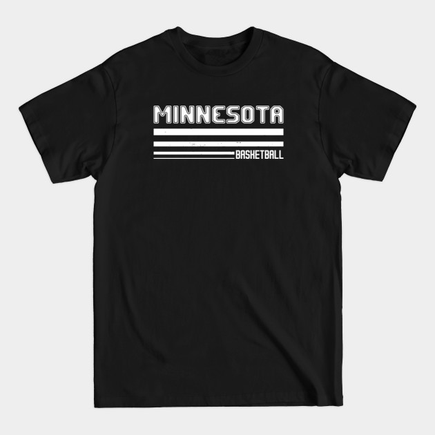 Disover Minnesota Basketball - Minnesota Timberwolves - T-Shirt