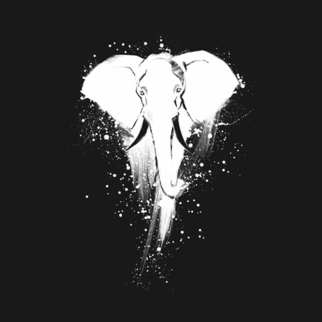 Elephant by Black0White