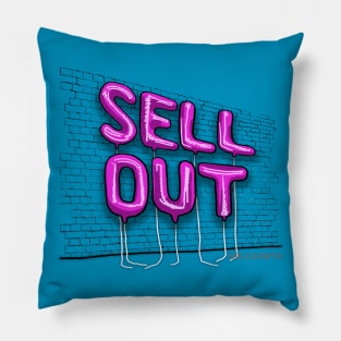 Sell Out (pink letters) Pillow