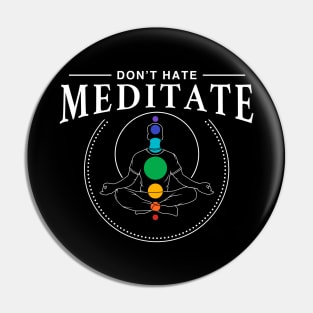 Meditation Love Pin