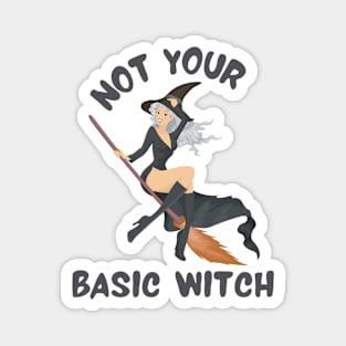 Not Your Basic Witch Magnet