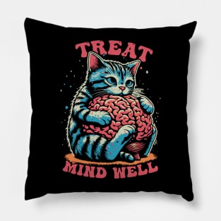 Treat Mind Well Pillow