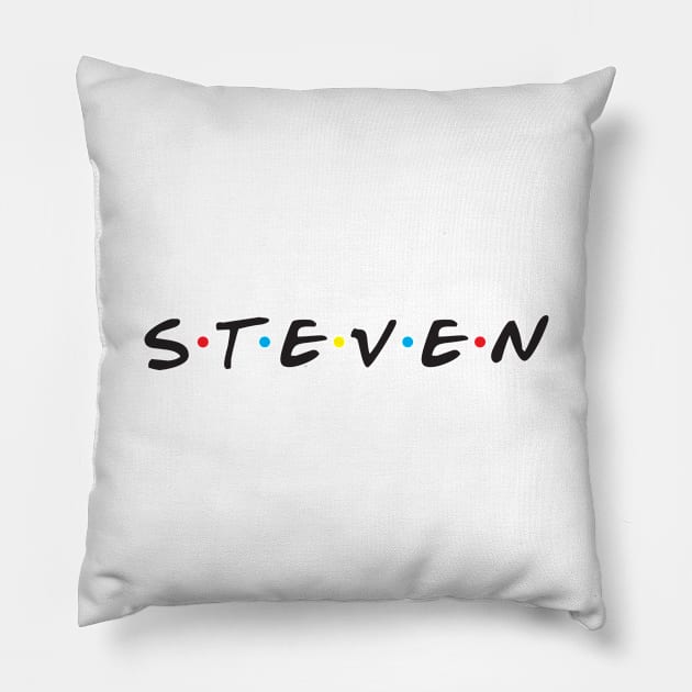 STEVEN Pillow by Motiejus