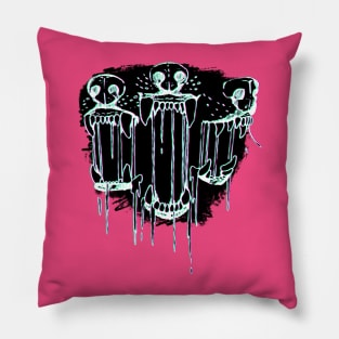 Little Bite - Neon Glow version Pillow