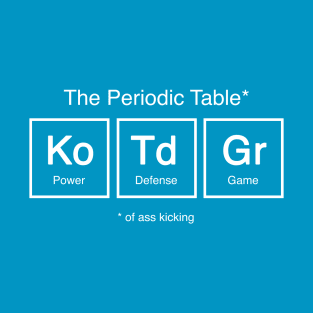 MMA Periodic Table T-Shirt