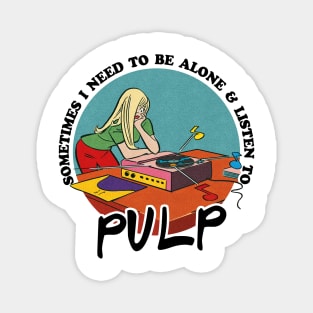 Pulp - Obsessive Music Fan Gift Magnet