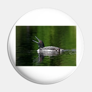 Call of the loon - Common Loon Pin