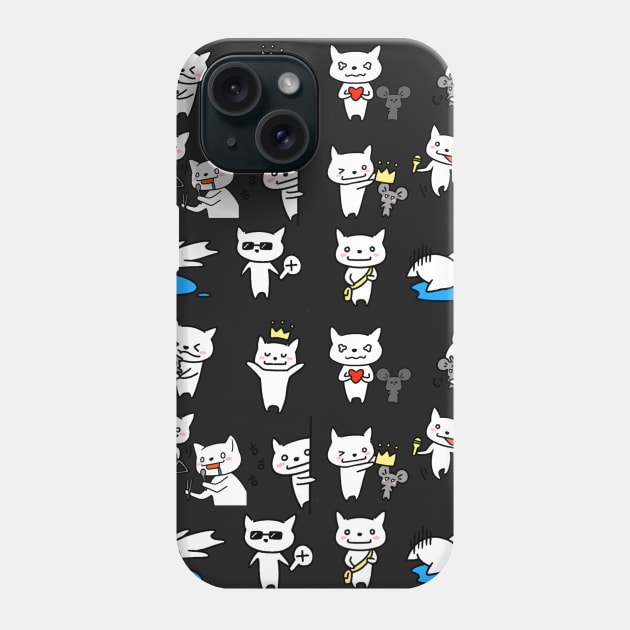 a bear pattern Phone Case by zzzozzo