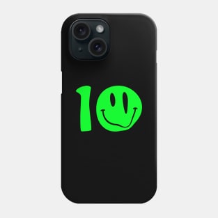 ACID MUSIC - HAPPY GREEN DISTORTION FROM THE 90S Phone Case