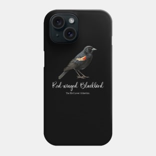 Red-winged Blackbird - The Bird Lover Collection Phone Case