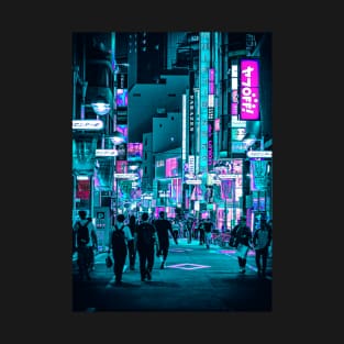 Tokyo Neon Retro Synthwave T-Shirt