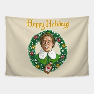 Elf Movie Holiday Art Tapestry