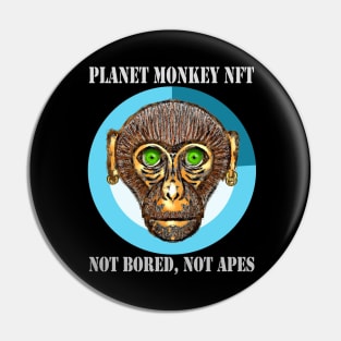 Planet Monkey Animals Not Bored Apes Pin