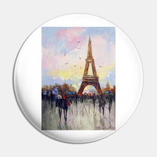 Walk in Paris Pin