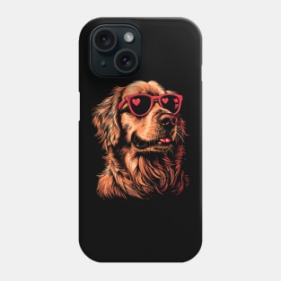 Cute Golden Retriever Phone Case