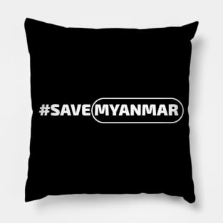 Save Myanmar Pillow