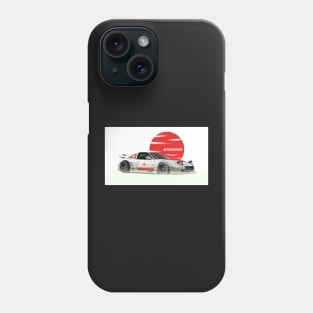 Nissan 180sx -- Digital concept design Art print by ASAKDESIGNS. Phone Case