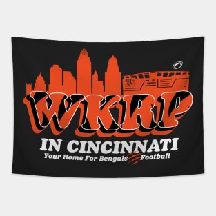 WKRP in Cincinnati Your Home for Football Tapestry