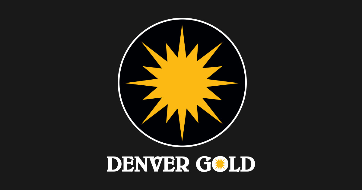 Denver Gold Retro Logo Throwback Defunct Football 80’s Throwback