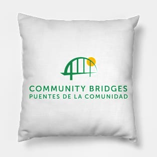 Community Bridges Large Logo Pillow