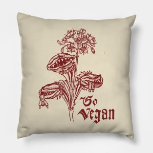 Go vegan Pillow