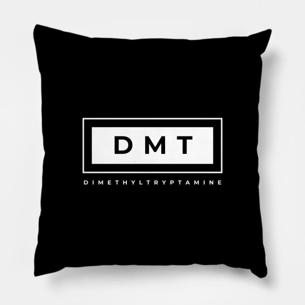 DMT #03 Pillow by MindGlowArt