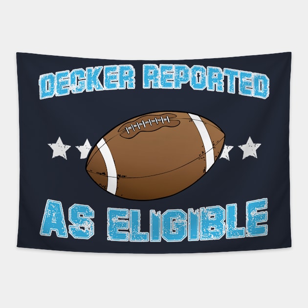 Decker Reported As Eligible Tapestry by printalpha-art