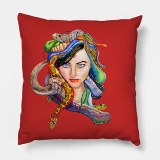 Medusa - Not Defenseless Pillow