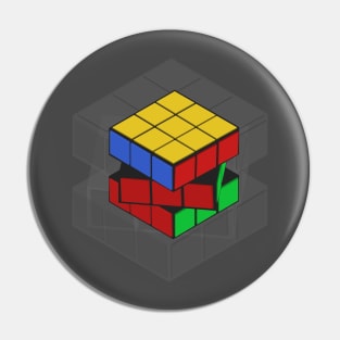 Rubik shadow Pin