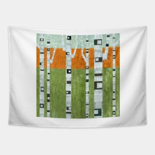 Spring Birches Tapestry