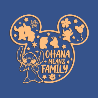 Ohana means family | nostalgia T-Shirt