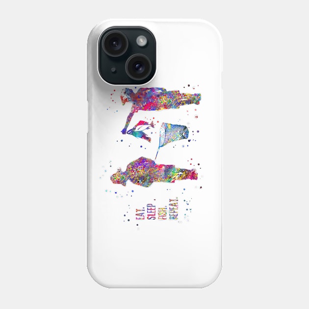 Fishing boy Phone Case by RosaliArt