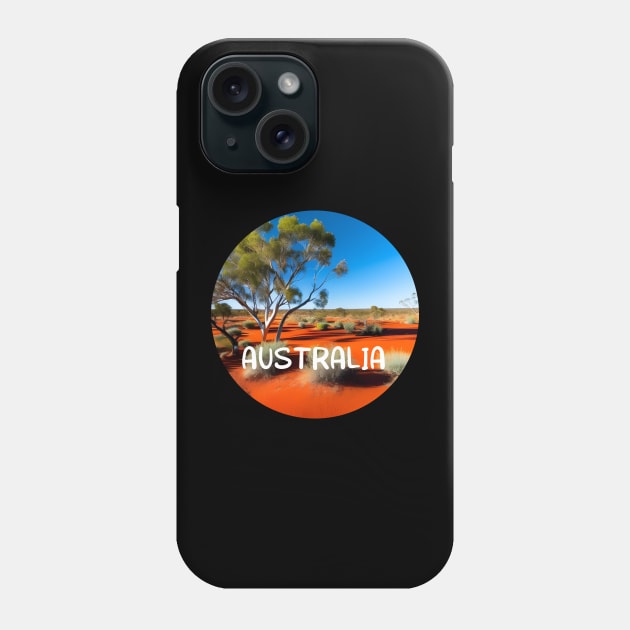 AUSTRALIA  OUTBACK Phone Case by fantasmigorical