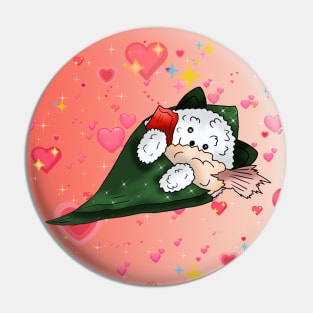 cartoon cute sushi temaki Pin