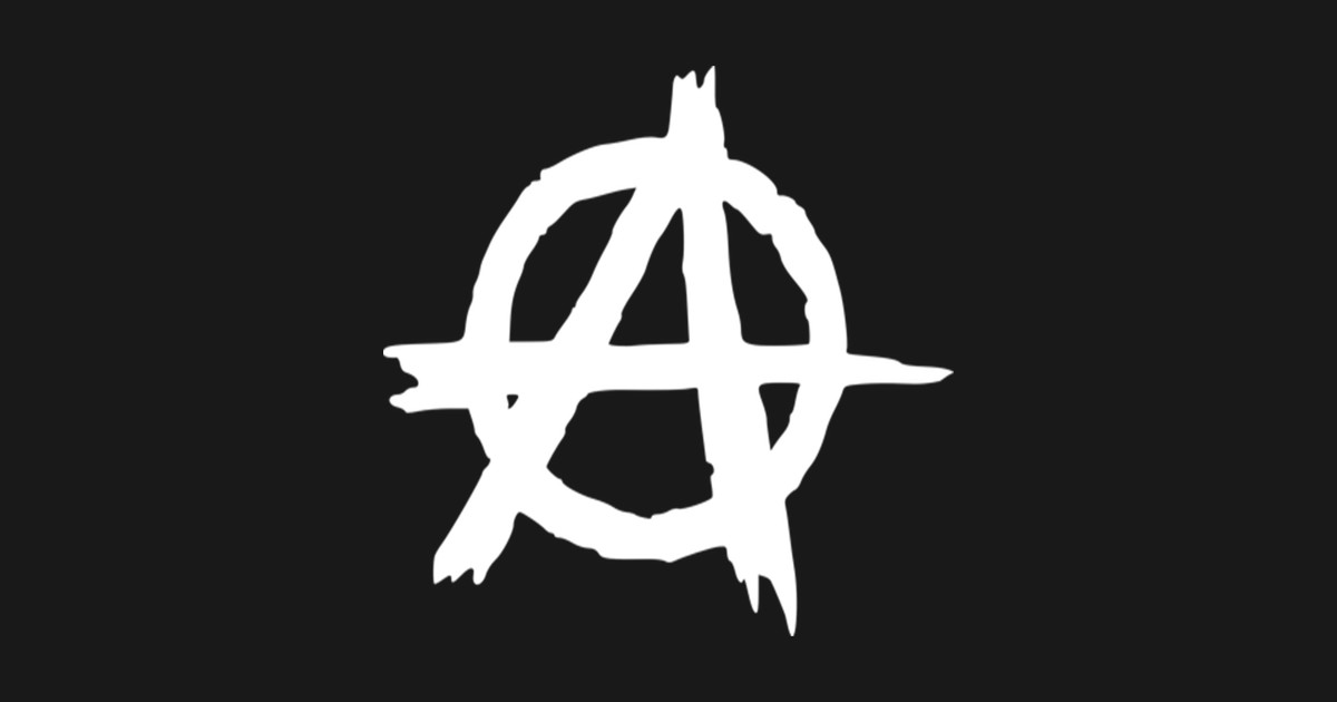 Anarchy Symbol - Anarchy - Sticker | TeePublic