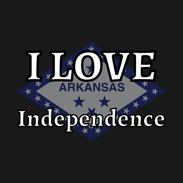 I LOVE Independence | Arkensas County by euror-design