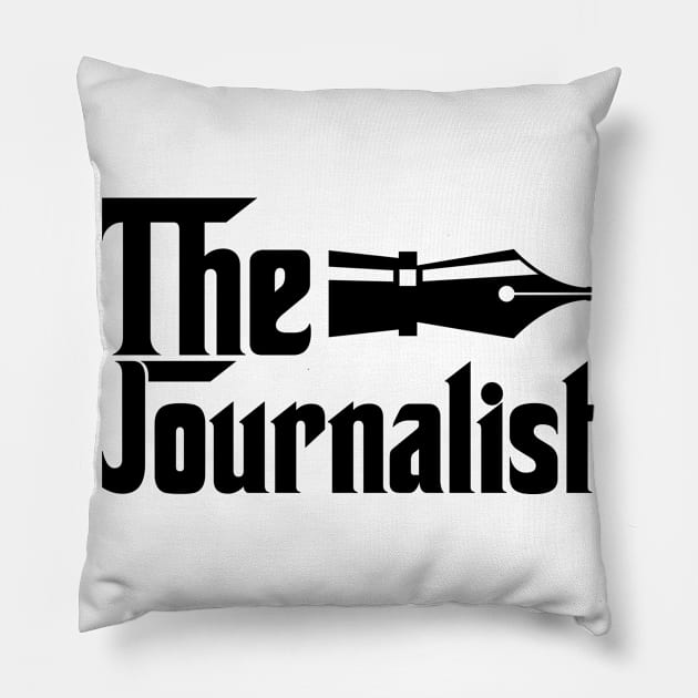 The journalist gifts for father mother Pillow by SerenityByAlex