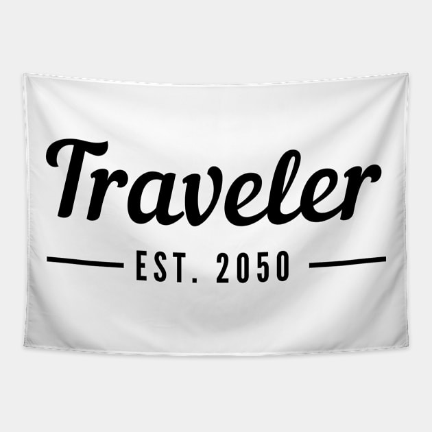 Traveler (Est. 2050) Tapestry by Jetmike