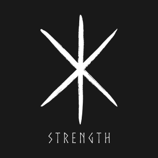 Strength Rune - Norse Viking Bind Rune T-Shirt